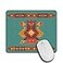 IBILIU Mouse Pad Colorful Navajo StyleNative American Style Southwest American Green Rectangle Mousepad NonSlip Rubber Base Computer Mouse Pad for Laptop Office Home 95 X 79 Inch