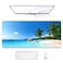 Auhoahsil Large Gaming Mouse Pad Beach Theme XXL 354 x 157 in Desk Pad Stitched NonSlip Rubber Long Computer Mousepad Thin Extended Full Size Desk Mat for Desktop Laptop Wireless Mice Blue
