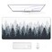 Auhoahsil Desk Mouse Pad Oversized Forest Desk Mat 354 x 157 Inch Extended Long Gaming Mousepad NonSlip Rubber Base Stitched Edges XXL Ultra Large Thin Full Desk Pad for PC Laptop Gaming Work