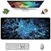 Auhoahsil Large Gaming Mouse Pad Nature Theme XXL 354 x 157 in Desk Pad Stitched NonSlip Rubber Long Computer Mousepad Thin Extended Full Size Desk Mat for Desktop Laptop Wireless Mice Night Sky