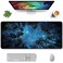 Auhoahsil Large Gaming Mouse Pad Nature Theme XXL 354 x 157 in Desk Pad Stitched NonSlip Rubber Long Computer Mousepad Thin Extended Full Size Desk Mat for Desktop Laptop Wireless Mice Night Sky