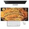 knseva Large Gaming Mouse Pad 315 x 158 Vintage Ouija Board with Classic Design Extra Large Office Accessories Premium Stitched AntiSlip Office Desk Mat