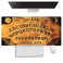 knseva Large Gaming Mouse Pad 315 x 158 Vintage Ouija Board with Classic Design Extra Large Office Accessories Premium Stitched AntiSlip Office Desk Mat