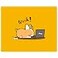 Qisan Gaming Mouse Pad with Nonslip Rubber Base Comfy Foldable Mouse Mat for Desktop Laptop Keyboard Rectangle Mouse Pad Gaming with High Resolution Computer Mouse Pad Cute Work Corgi