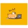 Qisan Gaming Mouse Pad with Nonslip Rubber Base Comfy Foldable Mouse Mat for Desktop Laptop Keyboard Rectangle Mouse Pad Gaming with High Resolution Computer Mouse Pad Cute Work Corgi