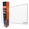 ICONIC - PRO PC GEAR ICONIC PRO PC GEAR XXL Extended Gaming Mouse PadMat 40x18White Large Wide Desk Cloth Mousepad StitchedWater ProofNon Slip Base