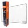 ICONIC - PRO PC GEAR ICONIC PRO PC GEAR XXL Extended Gaming Mouse PadMat 40x18White Large Wide Desk Cloth Mousepad StitchedWater ProofNon Slip Base