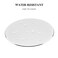 ProElife Premium Aluminum Metal Mouse Pad Mice Mat 866inch with AntiSlip Base Round Silver Color
