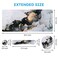 iCasso Desk Mat Gaming Mouse Pad Wrist Support Set4in1 XXL Large Mousepad Keyboard Wrist RestMouse Wrist RestCoaster Set with Ergonomic Design for Home Office Table ComputerGrey Ink Marble