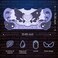 GeekShare Large Gaming Mouse Pad Dark Purple NonSlip Rubber Back Mouse Pad Big Desk Mat for Keyboard and MousePerfect for Gaming or Home Office Work Star Wings Dark Version
