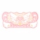 GeekShare Large Gaming Mouse Pad Kawaii Pink NonSlip Rubber Back Mouse Pad Big Waterproof Desk Mat for Keyboard and Mouse Perfect for Gamingor Home Office Work Star WingsSuper Dense Cloth