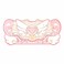 GeekShare Large Gaming Mouse Pad Kawaii Pink NonSlip Rubber Back Mouse Pad Big Waterproof Desk Mat for Keyboard and Mouse Perfect for Gamingor Home Office Work Star WingsSuper Dense Cloth