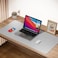 Boutilon Leather Desk Pad ProtectorNonSlip Mouse PadLaptop Desk PadOffice Mouse MatWaterproof Leather Desk BlotterDesk Writing Pad for Office and Home LGrey35x 17