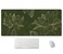 SSOIU Green Floral Desk Mat Modern Gaming Mouse Pad Large XXL Size 355 x 157