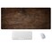 SSOIU Extended Gaming Mouse Pad 355x157 in Large NonSlip Rubber Base Mousepad with Stitched Edges Waterproof Keyboard Mouse Mat Desk Pad for Work Game Office Home Texture of Bark Wood