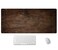 SSOIU Extended Gaming Mouse Pad 355x157 in Large NonSlip Rubber Base Mousepad with Stitched Edges Waterproof Keyboard Mouse Mat Desk Pad for Work Game Office Home Texture of Bark Wood