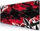 SANWUMIAN Mouse Pad Gaming Large XXL Mouse Pads NonSlip Rubber Base Mousepad Keyboard Mouse Mat Desk Pad with Stitched Edges 315x118 inch Black Red