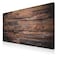 Samgula Gaming Mousepad Computer Desk Pad Computer Desk Mats XXL Mouse Pad Pc Gaming Mat Waterproof NonSlip Rubber Base 354 X 157 for WorkGameOffice Dark Wood Vintage Natural Wooden Board