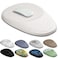 Armanza Ergonomic Mouse Pad Wrist Support White Mouse Pad with Wrist Rest Entire Memory Foam NonSlip PU Base MousePads with Massage Design for Pain Relief Desk Office 12 x 8 x 12 Inch