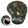 DOOKE Ergonomic Mouse Pad with Wrist Support and CoasterMouse Pads with NonSlip PU Base for Home Office Working Studying Easy Typing Pain Relief Botanical Flowers