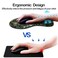DOOKE Ergonomic Mouse Pad with Wrist Support and CoasterMouse Pads with NonSlip PU Base for Home Office Working Studying Easy Typing Pain Relief Botanical Flowers