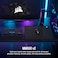 Corsair MM500 v2 Hybrid Cloth Gaming Large Mouse Pad 45cm x 40cm SpillProof Coating AntiFray Stitched Edges NonSlip Rubber Base Black