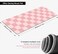 SXCKANG Pastel Pink Desk mat Checkered Pattern Extra Large Mouse Pad Desk Protector Pad Writing Mat for Work Home Decor NonSlip Rubber Gaming Mouse Pads for Computer Laptop 315 X 118 in