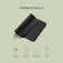 Satechi VeganLeather Mouse Pad Ergonomic Reversible Scratch and Water Resistant Easy to Clean for Office and Home 98 x 75 x 014 Black