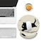 XSXXSC Ergonomic Mouse Pad with Wrist SupportKawaii Anime Black Cat Mouse Pad with Wrist RestRelieve Wrist Pain Mousepad NonSlip Rubber BaseMouse Pads for DeskComputersLaptopOfficeHomeAccessories