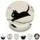 XSXXSC Ergonomic Mouse Pad with Wrist SupportKawaii Anime Black Cat Mouse Pad with Wrist RestRelieve Wrist Pain Mousepad NonSlip Rubber BaseMouse Pads for DeskComputersLaptopOfficeHomeAccessories