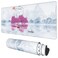 KOAIWPAE Desk Mat Cherry Blossom Tree Oil Ink Painting Extended Gaming Mouse Pad Large 354x157 Big Mouse Pad with NonSlip Base and Stitched Edge Long Computer Keyboard Mouse Mat for Home Office Work