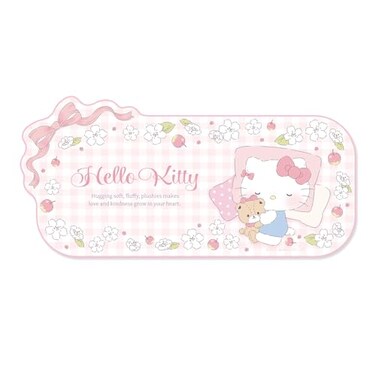 Kuitmor Kawaii Anime Mouse PadNonSlip Waterproof Desk Mat for KeyboardDurable Large Extended Gaming Mouse Pad with Bowknot Edge for Office Gaming FlowerCat