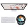 Hancynir Cute Funny Ergonomic Mouse Pad Wrist Support Dumpster on Fire Gel Mouse Pads with Wrist Rest Comfortable Pain Relief Mousepad with NonSlip PU Base for Gaming Work Desk Accessories Office Deco