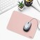Glassboard Studio LuxxPad Glass Mouse Pad Mouse Pad Gaming and Dry Erase Note Taking Pad Tempered Strong Glass with Rubber NonSlip Feet for Gaming Work Blush Pink 10 x 14