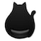 Hsxnam Ergonomic Mouse Pad with Wrist Rest Cute Cat Memory Foam Padded Pain Relief NonSlip Wrist Support Mouse Mat for Gaming Work Computer Laptop Funny Office Supplies Desk Accessory Jet Black