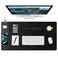 ExtreLife Mouse Pad with Wireless Charging Gaming Mouse Pad with UltraSmooth Surface Large XXL Desk Mat NonSlip Mouse Mat Waterproof Computer Keyboard Pad for Gaming Desk Office PC 800x400x4MM Black
