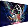 Mechanical Cattle Funny Space Mouse Pad Desk Mat Astronaut Alien Large Gaming Mouse Pads Anime Desk Pad Mousepad XXL Cool Trippy Universe Extended Keyboard Mat with Stitched Edges AntiSlip 315 X 158 i