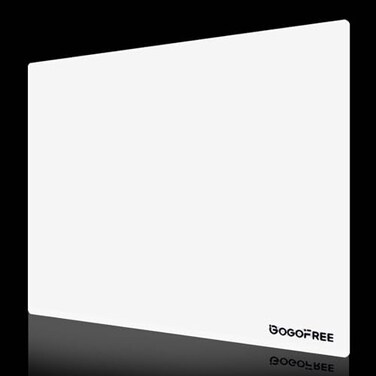 SYHITOU Glass Mousepad with Hard Surface for Gaming Ultra Smooth Mouse Mat WaterResistant Large Mouse Pad Precision Speed Control for Esport GamesOffice White XL157196