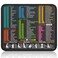 Kinevolve Mouse Pad for ExcelWordPowerPointWindows Shortcuts Small Excel Cheat Sheet Desk Pad 118x98 Portable Computer Mousepad Gaming Office Waterproof NonSlip Stitched Edges