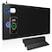 abc.mat Mouse Pad with Magnetic Wireless Charger 315x158 Large Gaming Desk Mat NonSlip Base Waterproof UltraSmooth Keyboard Pad for Gamer Office Home Black