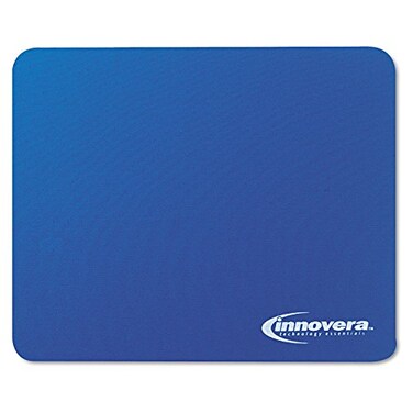 Innovera 52447 Natural Rubber Mouse Pad Blue