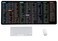 TAOTOP Quick Key Keyboard Mouse Pad NonSlip Desk Mat with Office Software Shortcuts Pattern Upgraded Extended Large Rubber Base Mice Smooth Cloth Mouse Pad Desk Mat
