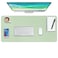 Boutilon Leather Desk Pad ProtectorNonSlip Mouse PadLaptop Desk PadOffice Mouse MatWaterproof Leather Desk BlotterDesk Writing Pad for Office and Home MGreen30x14
