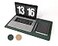 RENMTURE DualSided Mouse Pad Natural Cork PU Leather Large Desk Pad for Office and Home Work Desk Protector NonSlip Waterproof Easy Clean Dark Green 236 x 137