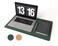 RENMTURE DualSided Mouse Pad Natural Cork PU Leather Large Desk Pad for Office and Home Work Desk Protector NonSlip Waterproof Easy Clean Dark Green 236 x 137