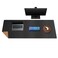 MAIDERN 59x 196 Leather Desk Pad Large Desk Mat Reversible Cork Leather Large Mouse pad for Desk Waterproof Computer Desk Pad for Gaming Home Office Black