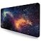 LQFIWSS Large Extended Gaming Mouse Pad with Stitched Edges NonSlip Waterproof Rubber Base Mouse Pad for Office Computer Keyboard Laptop and Home Desk Pad 354 x 157 x 012 Inch Starry Sky