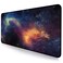 LQFIWSS Large Extended Gaming Mouse Pad with Stitched Edges NonSlip Waterproof Rubber Base Mouse Pad for Office Computer Keyboard Laptop and Home Desk Pad 354 x 157 x 012 Inch Starry Sky
