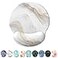 eulps Mouse Pad with Wrist Rest Comfortable Computer Mousepad with Gel Wrist Support Smooth Surface and NonSlip PU Base for Pain Relief Laptop Office Home White Marble