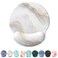 eulps Mouse Pad with Wrist Rest Comfortable Computer Mousepad with Gel Wrist Support Smooth Surface and NonSlip PU Base for Pain Relief Laptop Office Home White Marble